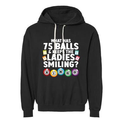 Cool Bingo Novelty Bingo Lover Bingo Player Garment-Dyed Fleece Hoodie