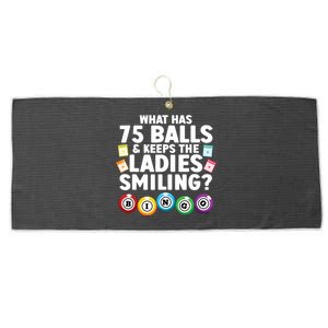 Cool Bingo Novelty Bingo Lover Bingo Player Large Microfiber Waffle Golf Towel