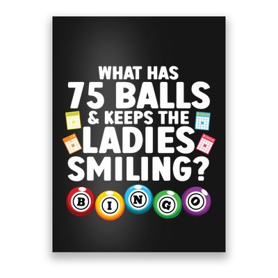 Cool Bingo Novelty Bingo Lover Bingo Player Poster