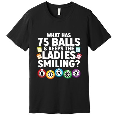 Cool Bingo Novelty Bingo Lover Bingo Player Premium T-Shirt