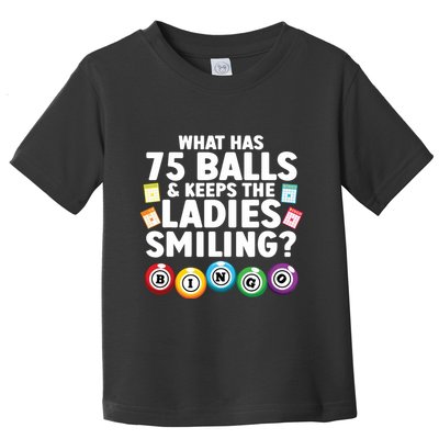Cool Bingo Novelty Bingo Lover Bingo Player Toddler T-Shirt
