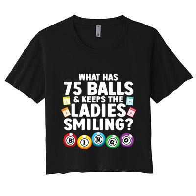 Cool Bingo Novelty Bingo Lover Bingo Player Crop Top