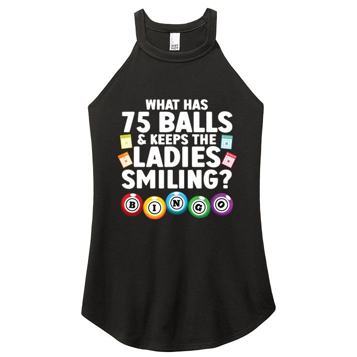 Cool Bingo Novelty Bingo Lover Bingo Player Women's Perfect Tri Rocker Tank