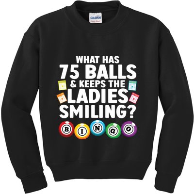 Cool Bingo Novelty Bingo Lover Bingo Player Kids Sweatshirt