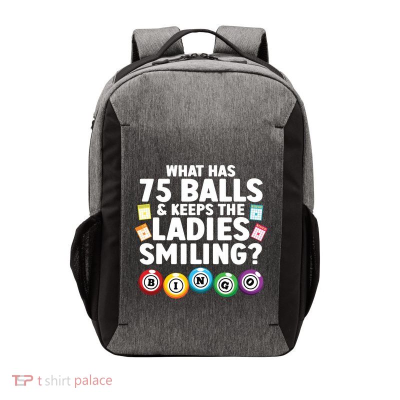 Cool Bingo Novelty Bingo Lover Bingo Player Vector Backpack