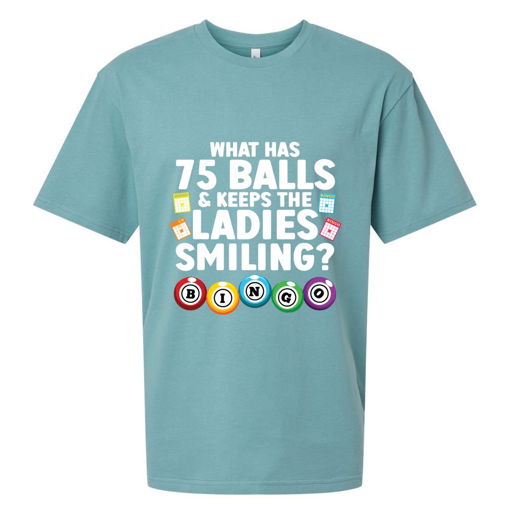 Cool Bingo Novelty Bingo Lover Bingo Player Sueded Cloud Jersey T-Shirt