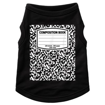 Composition Book Notebook Matching Group Halloween Teacher Doggie Tank