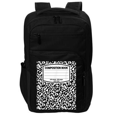 Composition Book Notebook Matching Group Halloween Teacher Impact Tech Backpack