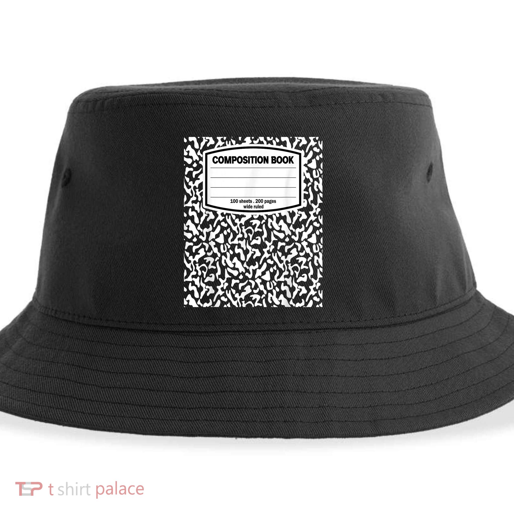 Composition Book Notebook Matching Group Halloween Teacher Sustainable Bucket Hat