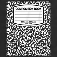 Composition Book Notebook Matching Group Halloween Teacher Large Microfiber Waffle Golf Towel
