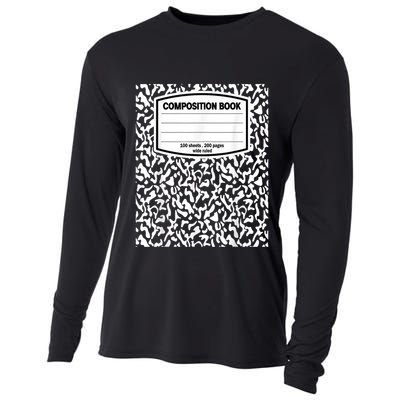 Composition Book Notebook Matching Group Halloween Teacher Cooling Performance Long Sleeve Crew