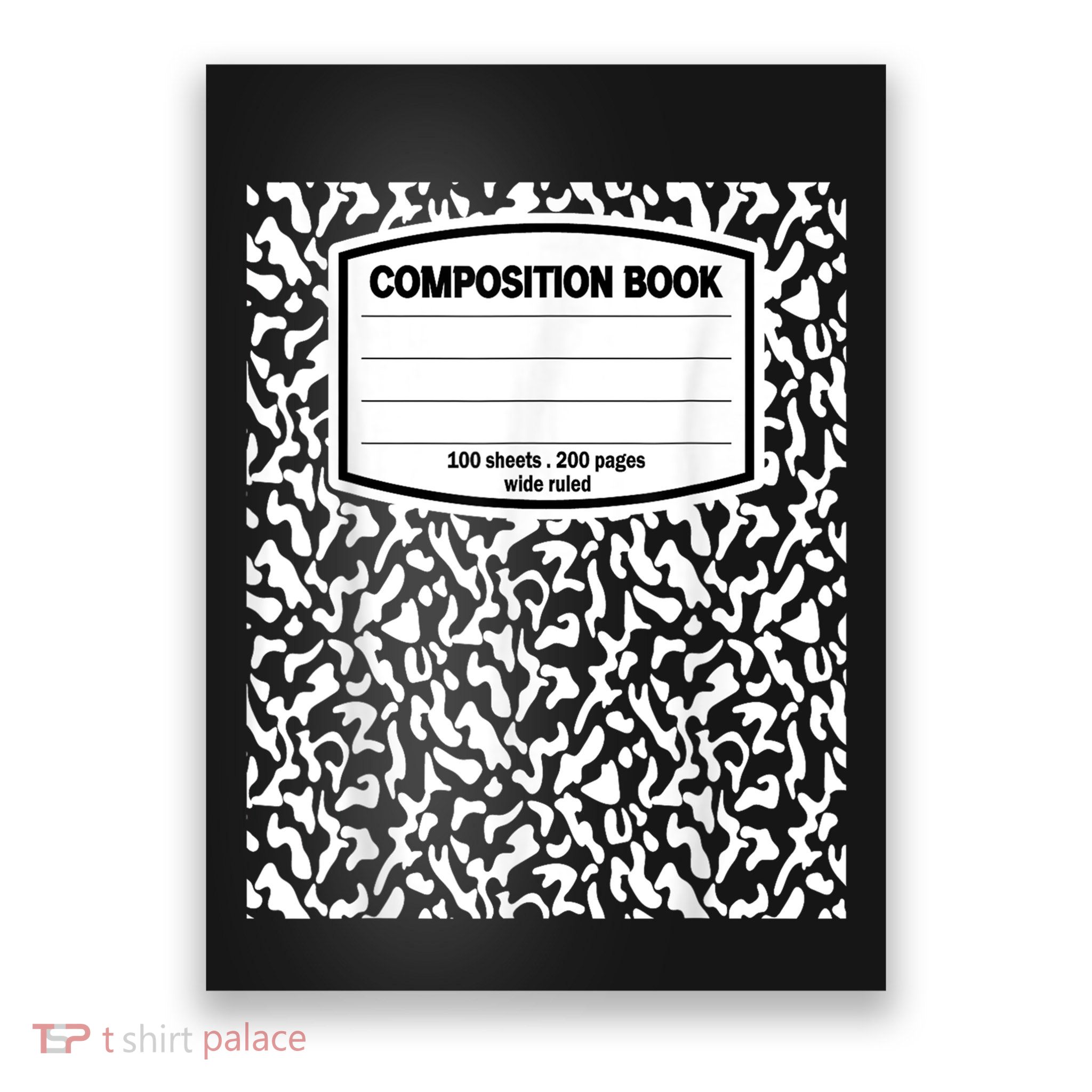 Composition Book Notebook Matching Group Halloween Teacher Poster