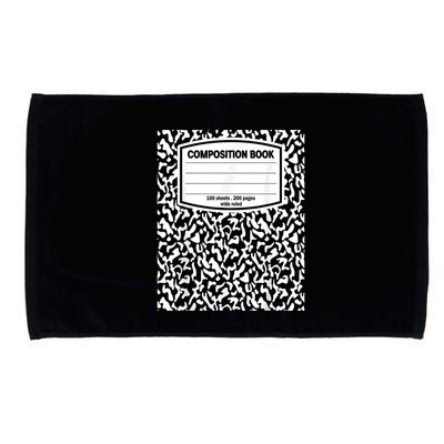Composition Book Notebook Matching Group Halloween Teacher Microfiber Hand Towel