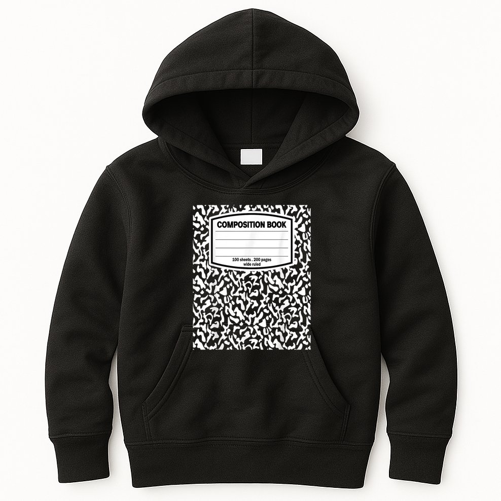 Composition Book Notebook Matching Group Halloween Teacher Kids Hoodie