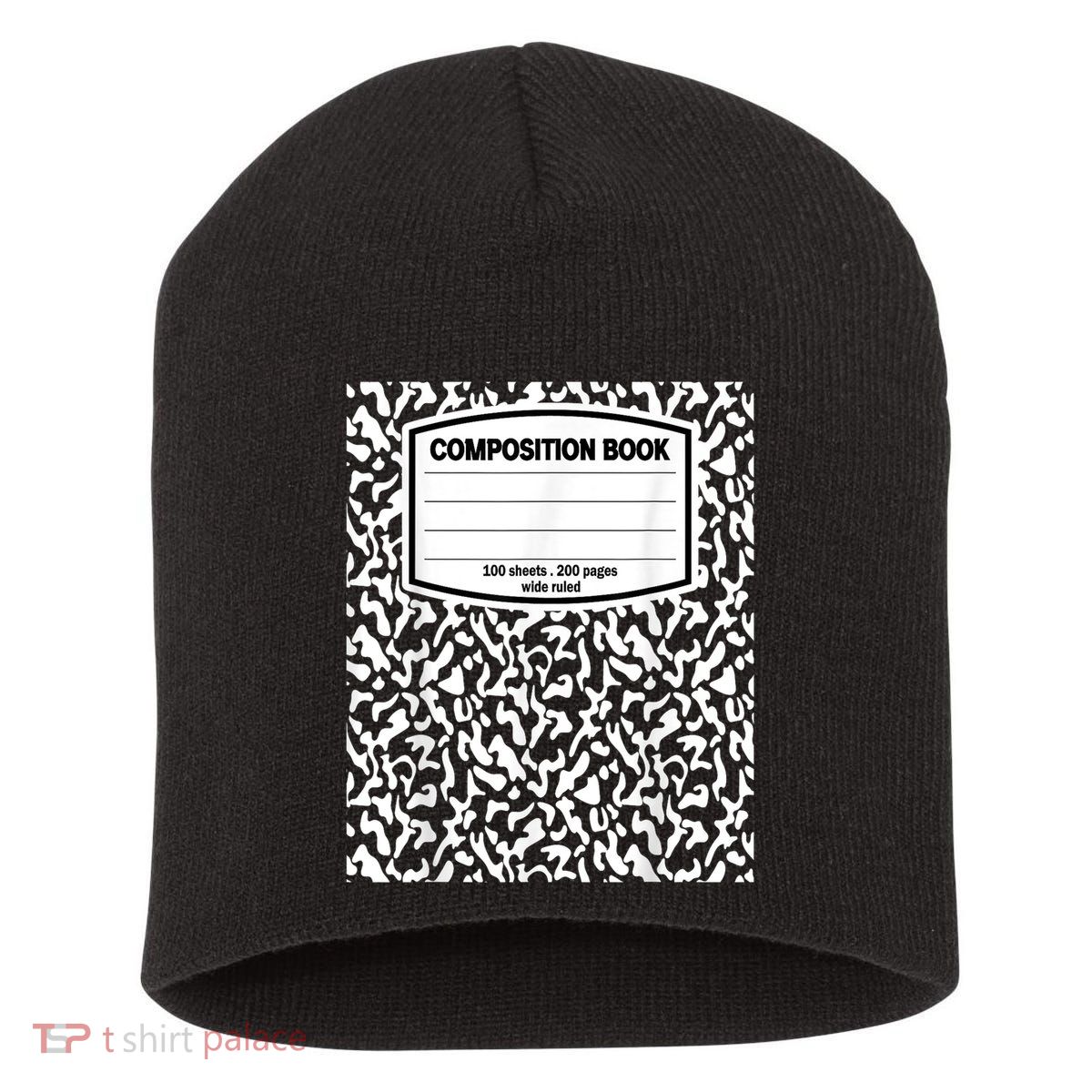 Composition Book Notebook Matching Group Halloween Teacher Short Acrylic Beanie