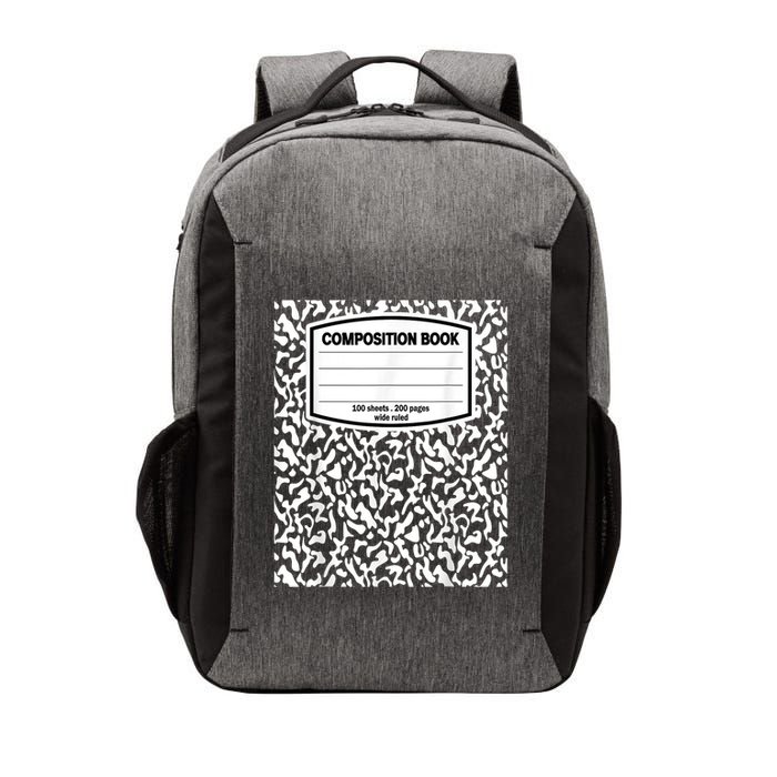 Composition Book Notebook Matching Group Halloween Teacher Vector Backpack