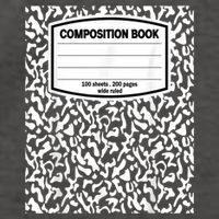 Composition Book Notebook Matching Group Halloween Teacher Vector Backpack