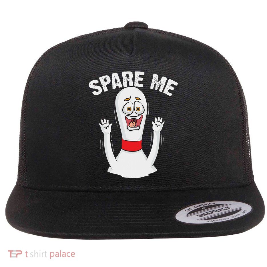 Cool Bowling Novelty For Women Bowling Team Gag Bowler Flat Bill Trucker Hat