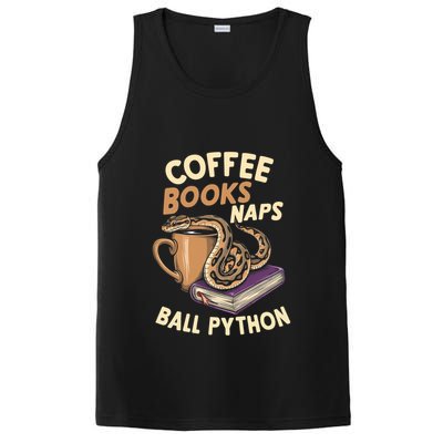 Coffee Books Naps Ball Python Snake Pet Ball Python Gift PosiCharge Competitor Tank
