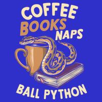 Coffee Books Naps Ball Python Snake Pet Ball Python Gift Tank Top