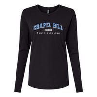 Chapel Bill North Carolina Fan Merch Womens Cotton Relaxed Long Sleeve T-Shirt