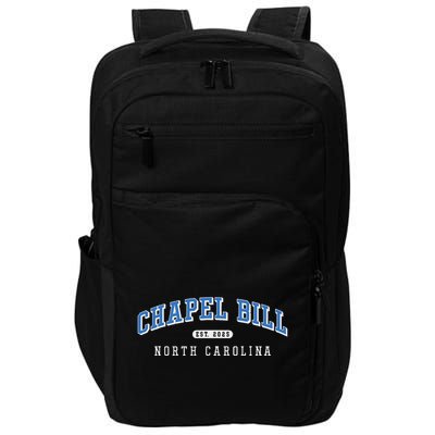 Chapel Bill North Carolina Fan Merch Impact Tech Backpack