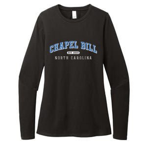 Chapel Bill North Carolina Fan Merch Womens CVC Long Sleeve Shirt