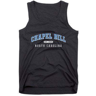 Chapel Bill North Carolina Fan Merch Tank Top