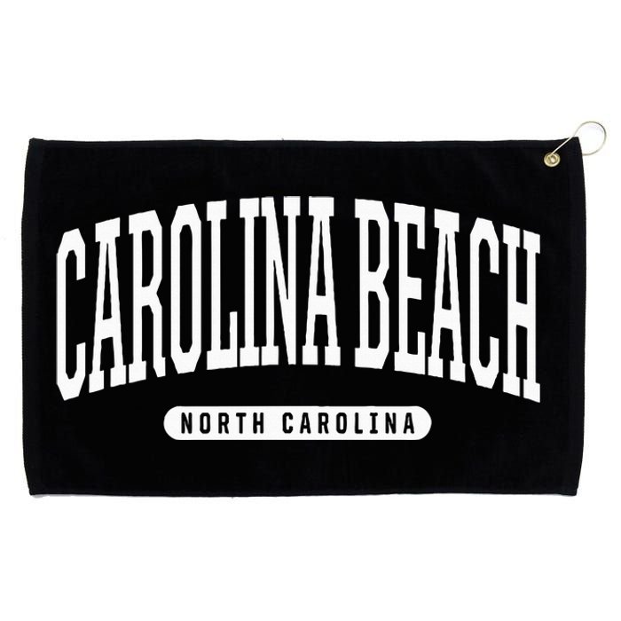 Carolina Beach North Carolina Grommeted Golf Towel