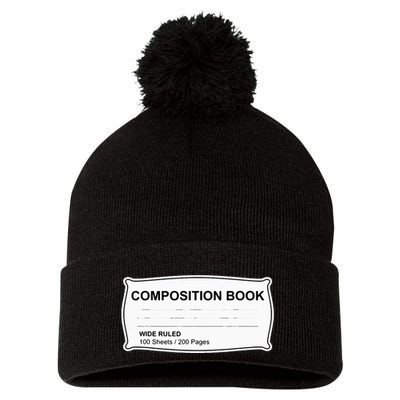 Composition Book Notebook TeacherS Halloween Group Costume Pom Pom 12in Knit Beanie