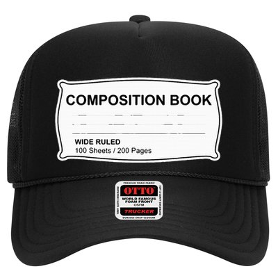 Composition Book Notebook TeacherS Halloween Group Costume Trucker Hat