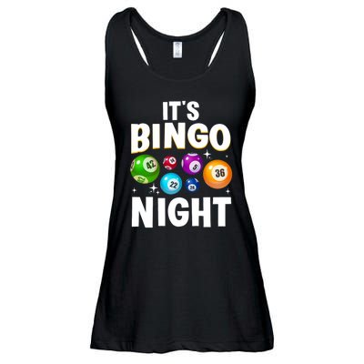 Cool Bingo Night Art Bingo Lover Bingo Player Ladies Essential Flowy Tank