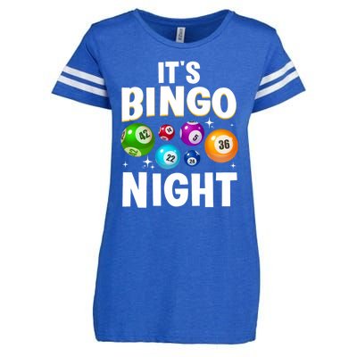 Cool Bingo Night Art Bingo Lover Bingo Player Enza Ladies Jersey Football T-Shirt