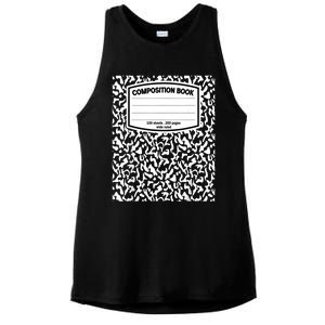 Composition Book Notebook Matching Group Halloween Teacher Ladies PosiCharge Tri-Blend Wicking Tank