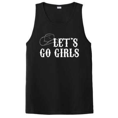 Cowgirls Bride Nashville Bachelorette Lets Go PosiCharge Competitor Tank