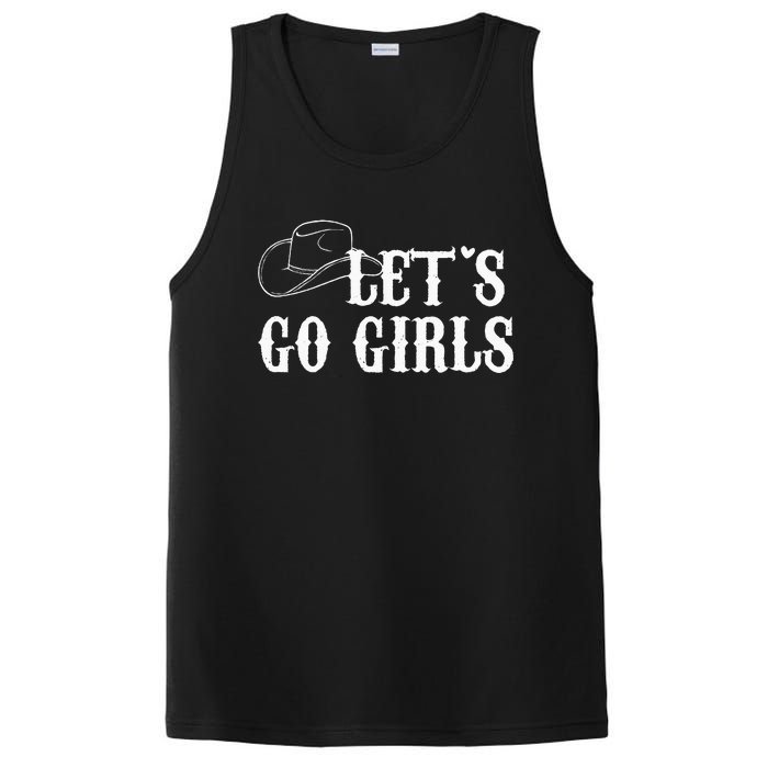 Cowgirls Bride Nashville Bachelorette Lets Go PosiCharge Competitor Tank