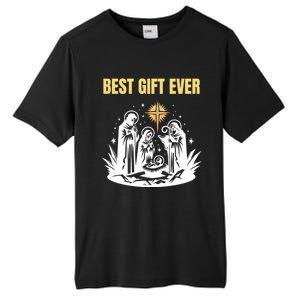 Christmas Best Nativity Xmas Christian Jesus Tall Fusion ChromaSoft Performance T-Shirt