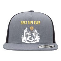 Christmas Best Nativity Xmas Christian Jesus Flat Bill Trucker Hat