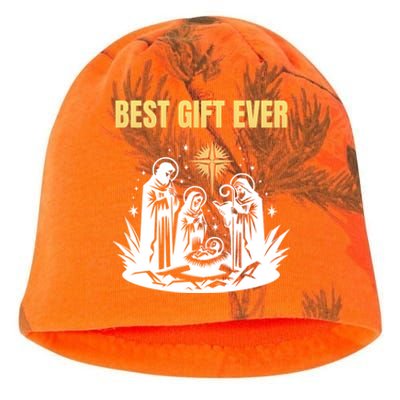 Christmas Best Nativity Xmas Christian Jesus Kati - Camo Knit Beanie