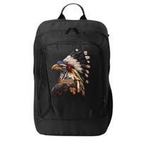 Chicken Bird Native American Indian Northwest Tribal Graphic City Backpack