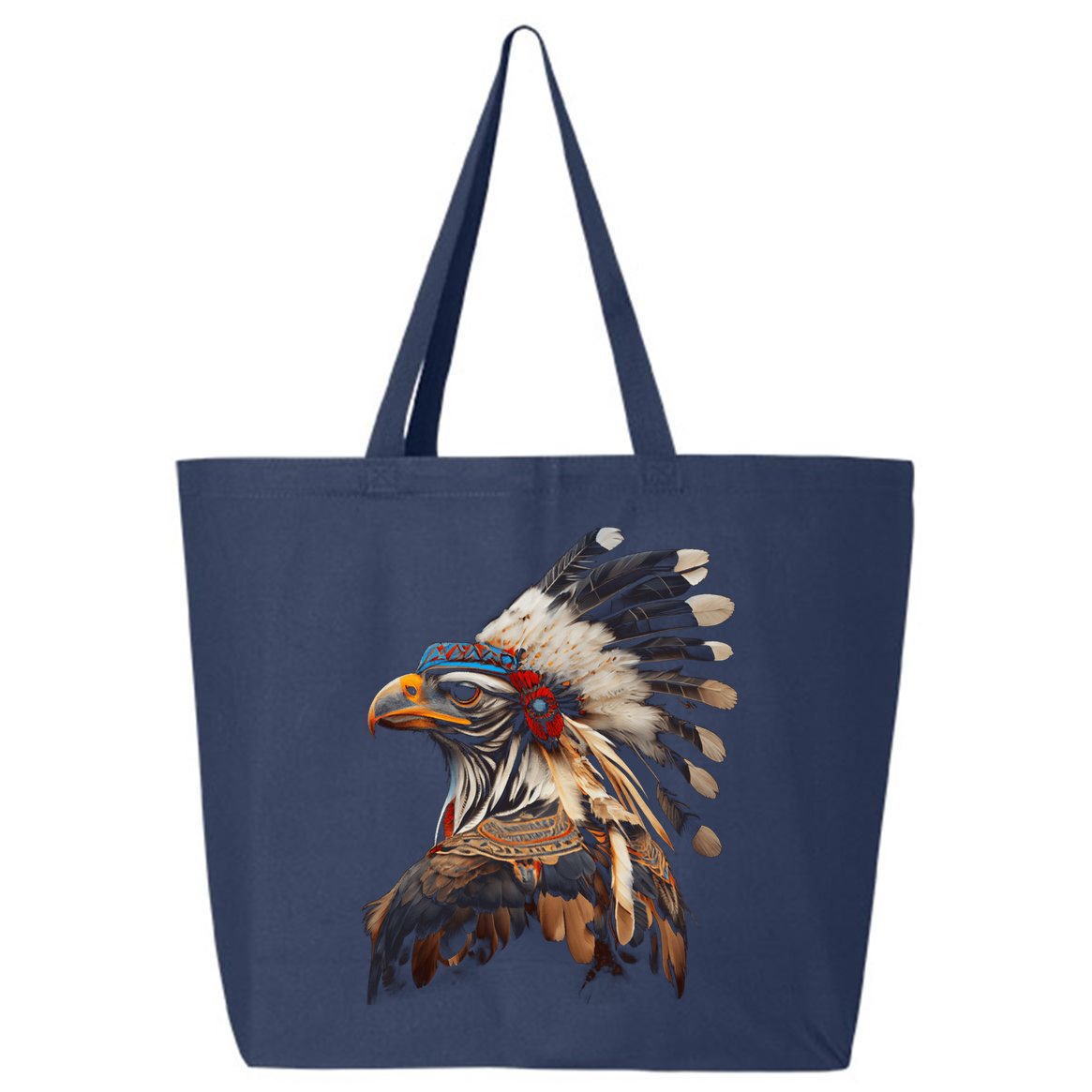 Chicken Bird Native American Indian Northwest Tribal Graphic 25L Jumbo Tote
