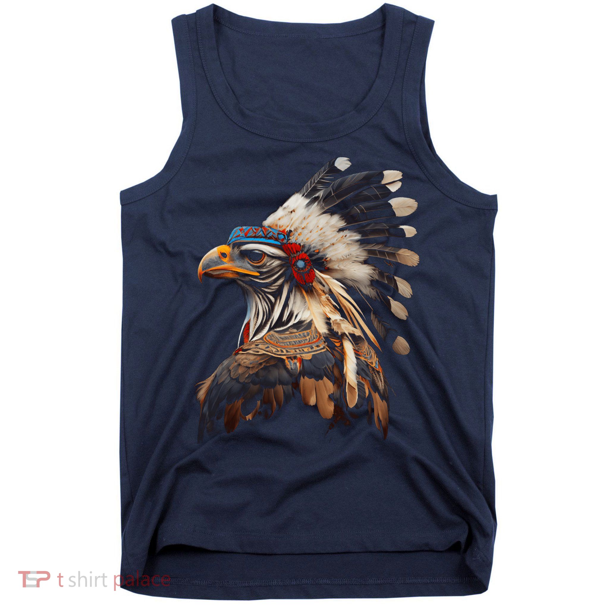 Chicken Bird Native American Indian Northwest Tribal Graphic Tank Top