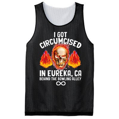 Circumcised Bowling Oddly Specific Humor Weird Mesh Reversible Basketball Jersey Tank