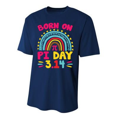 Cool Born On Pi Day Performance Sprint T-Shirt