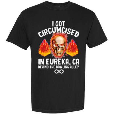 Circumcised Bowling Oddly Specific Humor Weird Garment-Dyed Heavyweight T-Shirt