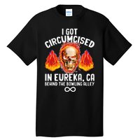 Circumcised Bowling Oddly Specific Humor Weird Tall T-Shirt