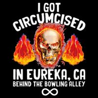 Circumcised Bowling Oddly Specific Humor Weird Drawstring Bag