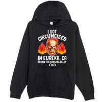 Circumcised Bowling Oddly Specific Humor Weird Premium Pullover Hoodie