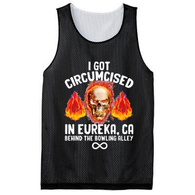 Circumcised Bowling Oddly Specific Humor Weird Mesh Reversible Basketball Jersey Tank
