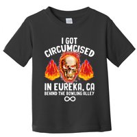 Circumcised Bowling Oddly Specific Humor Weird Toddler T-Shirt